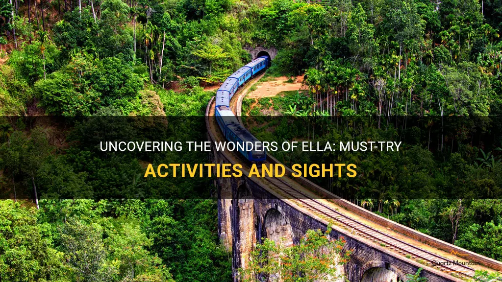 things to do in ella