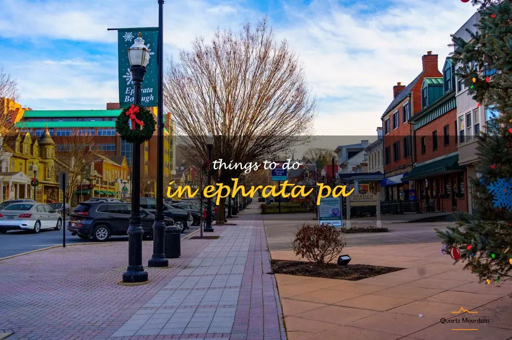 things to do in ephrata pa