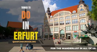10 Must-Do Activities in Erfurt: Exploring the Historic Charm and Cultural Delights
