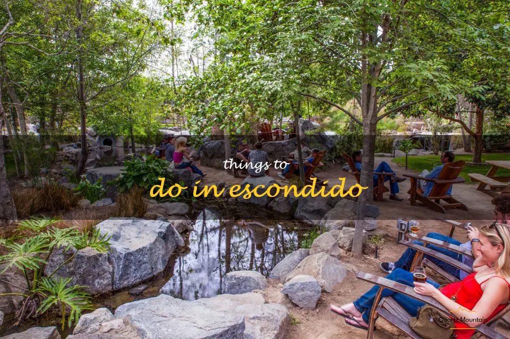 things to do in escondido