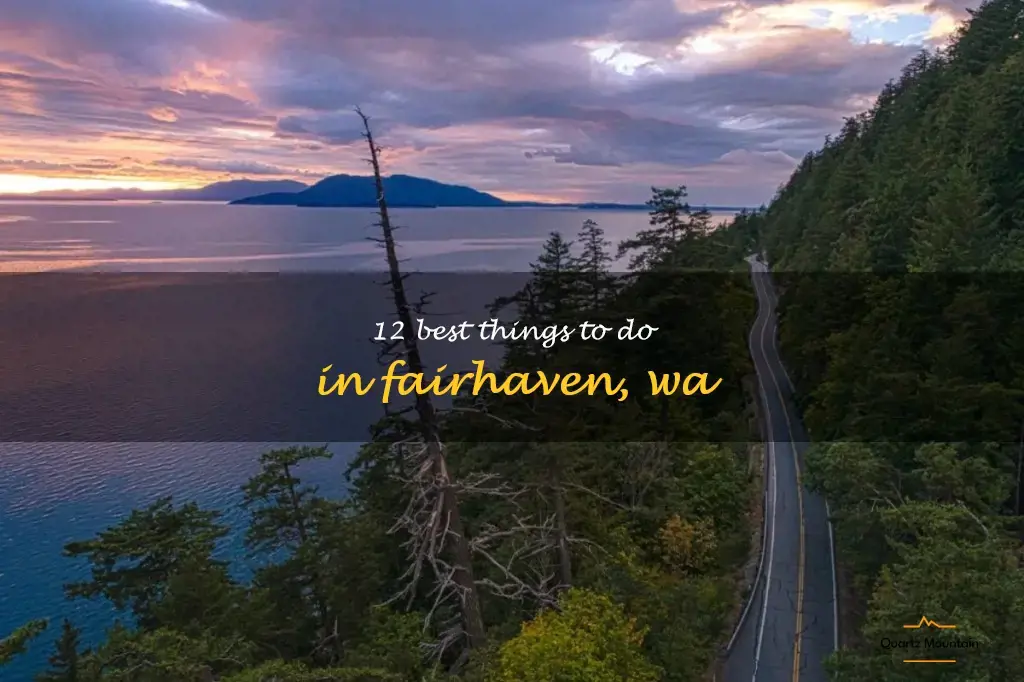 things to do in fairhaven wa