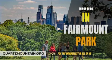 10 Exciting Things to Do in Fairmount Park for Outdoor Enthusiasts