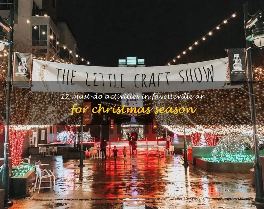 things to do in fayetteville ar for christmas