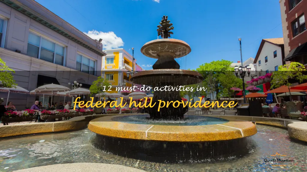 things to do in federal hill providence