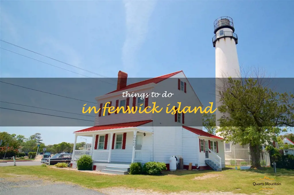 things to do in fenwick island