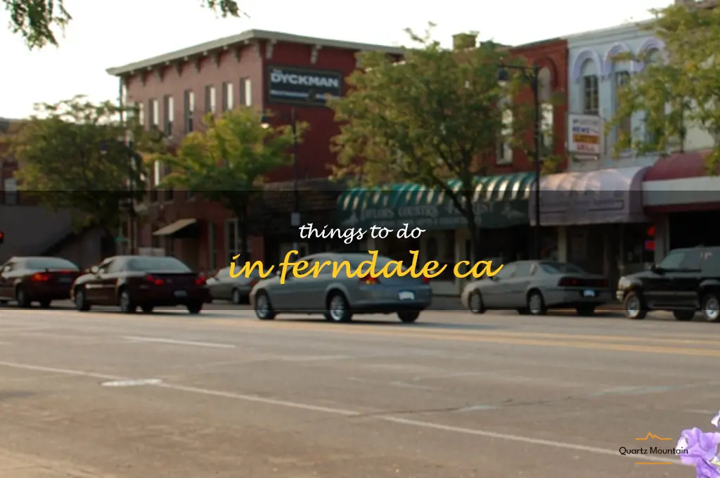 things to do in ferndale ca