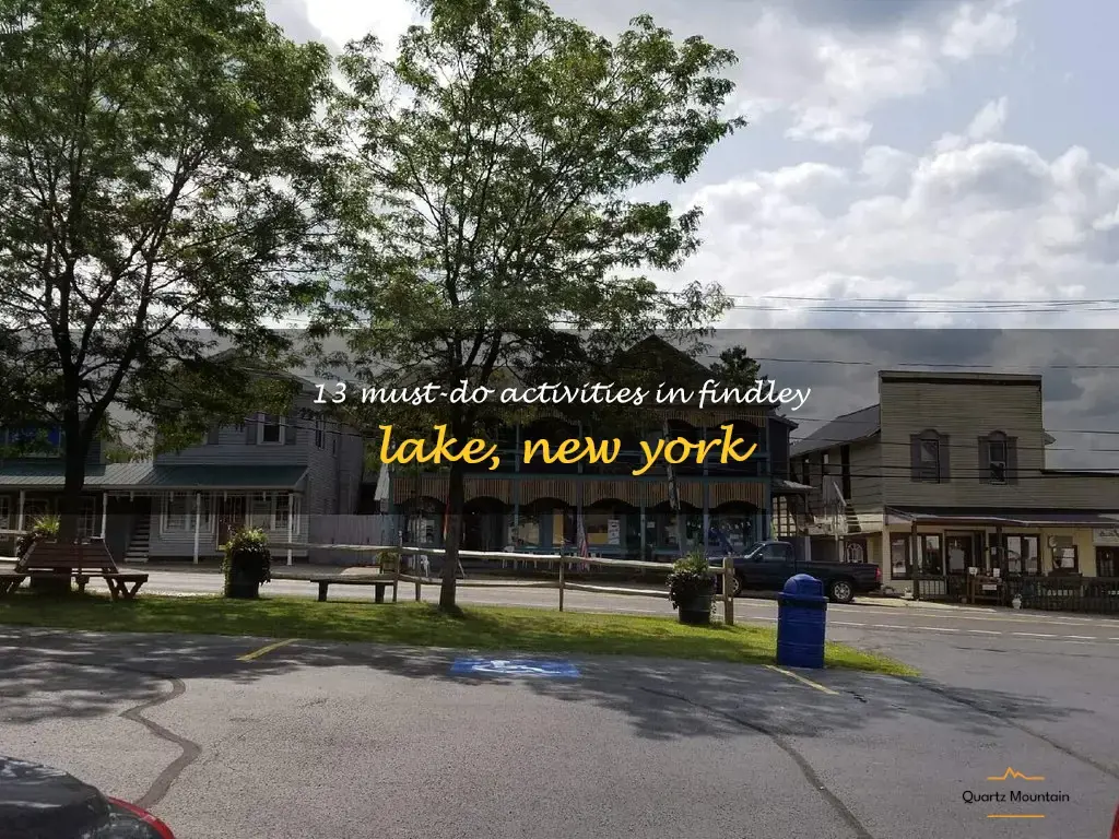 things to do in findley lake in New York