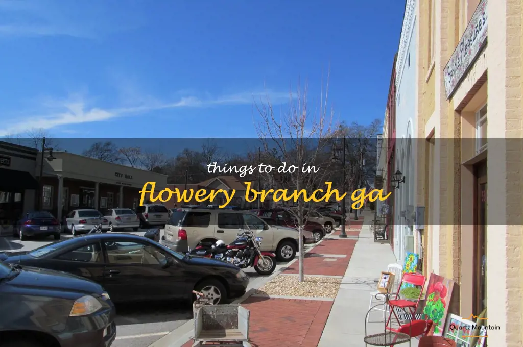 things to do in flowery branch ga
