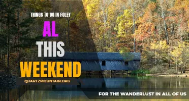 Top 10 Exciting Things to Do in Foley, AL This Weekend