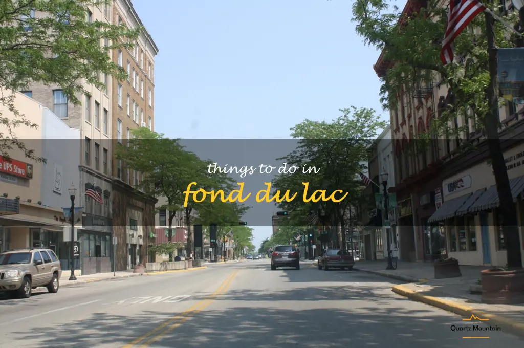 things to do in fond du lac
