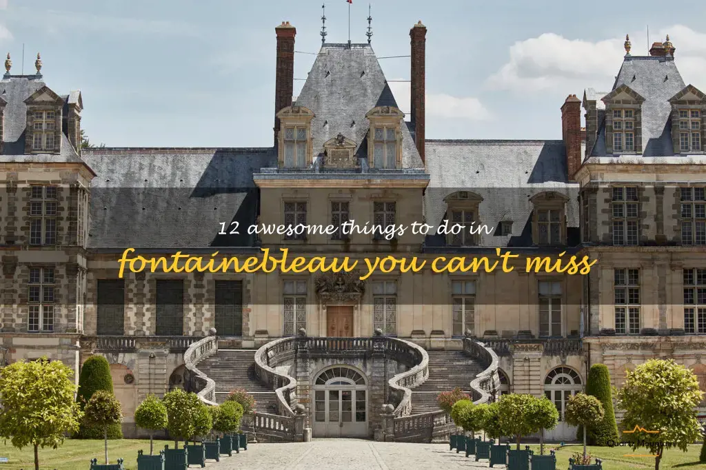 things to do in fontainebleau