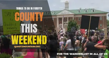 12 Fun Things to Do in Forsyth County This Weekend