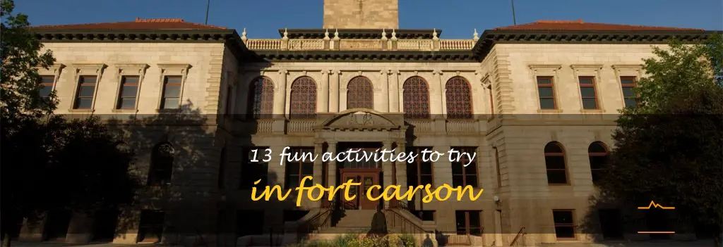 things to do in fort carson