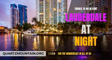 13 Fun Things to Do in Fort Lauderdale at Night