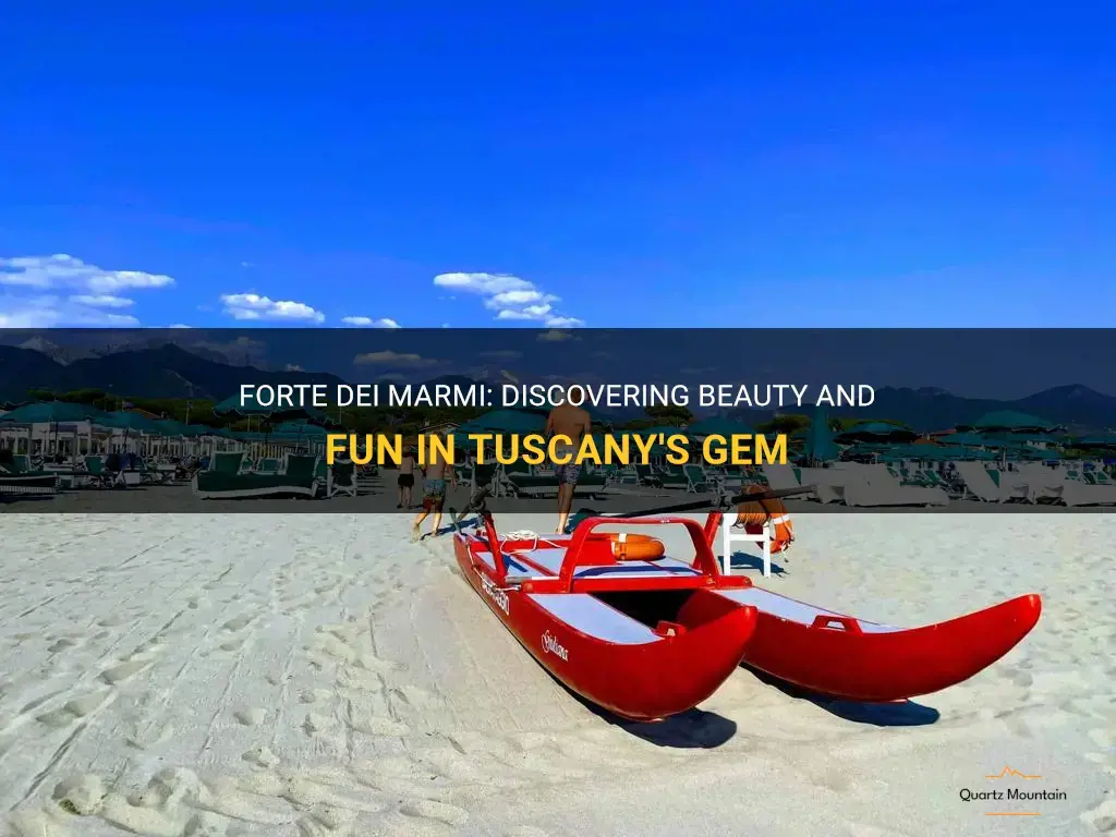 things to do in forte dei marmi