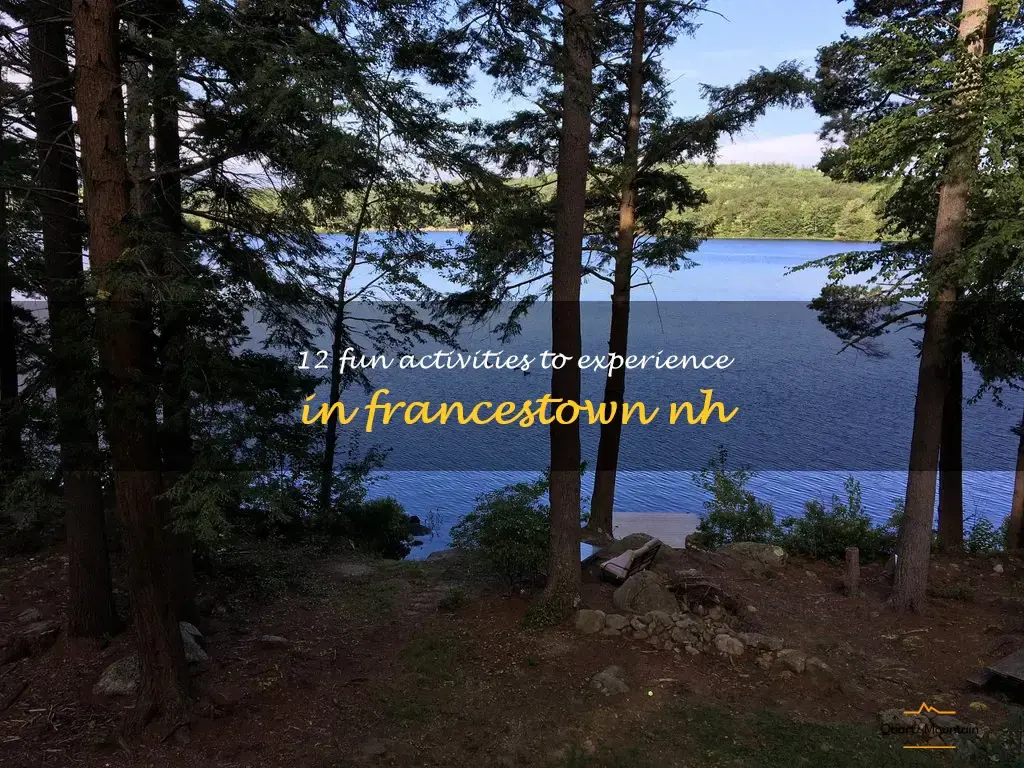 things to do in francestown nh
