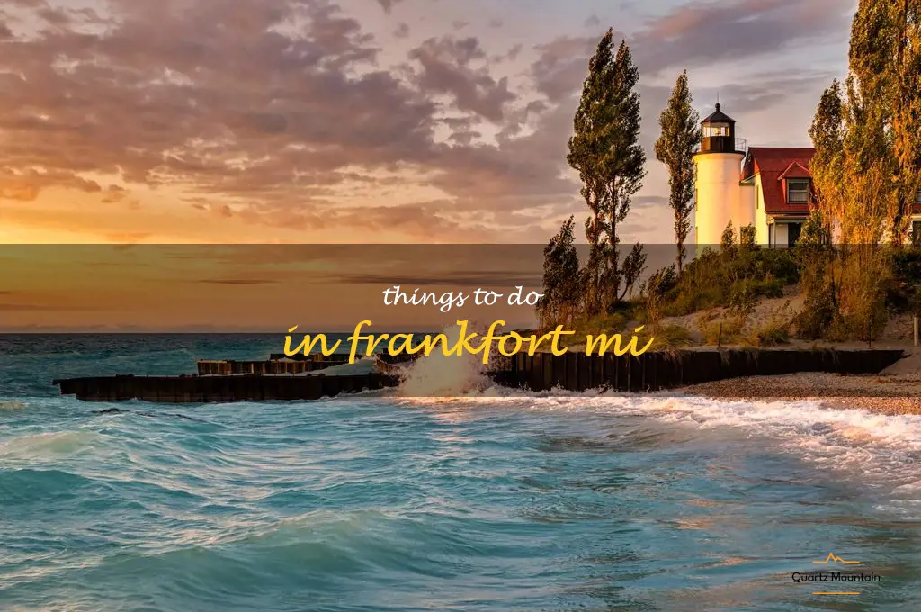 things to do in frankfort mi