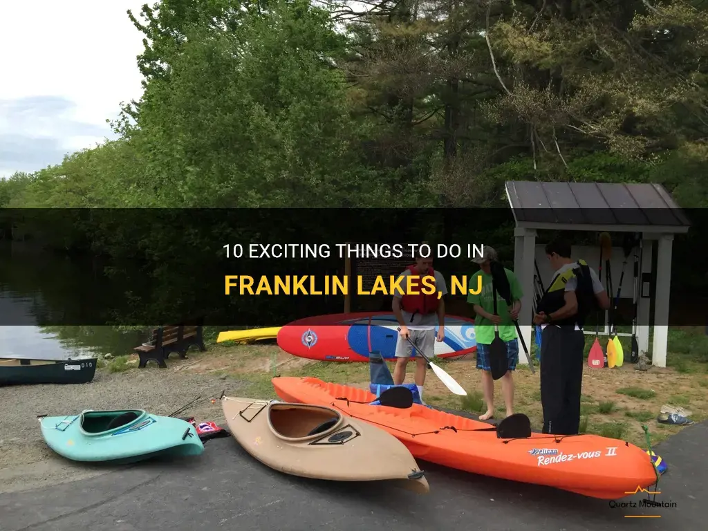 things to do in franklin lakes nj
