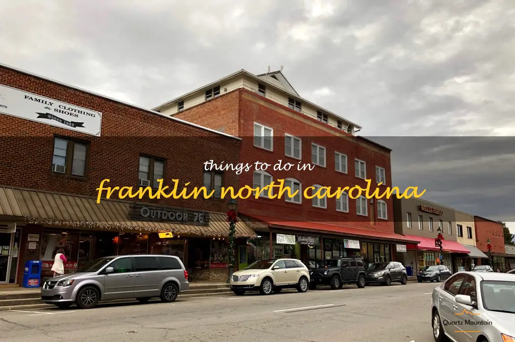 things to do in franklin north carolina
