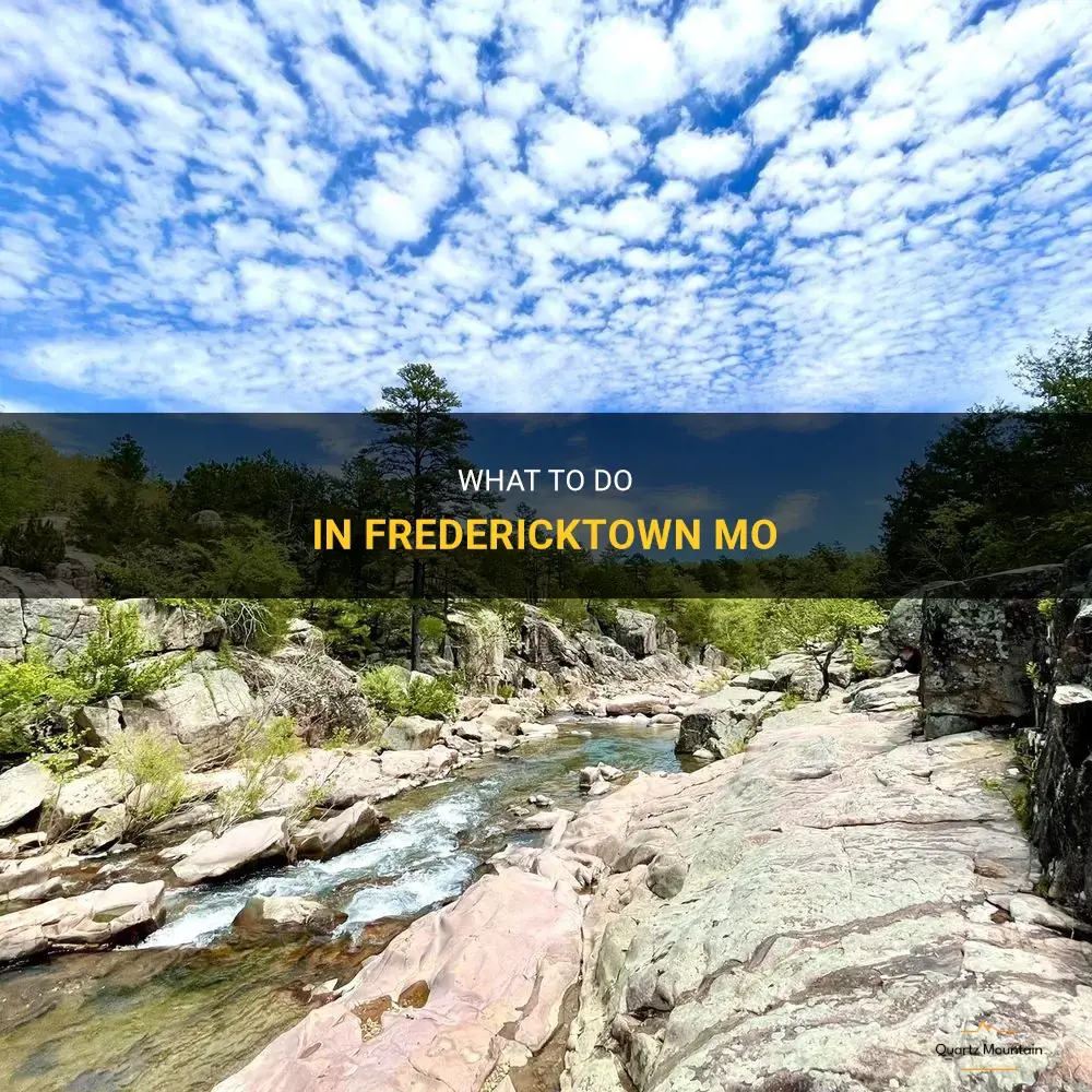 things to do in fredericktown mo