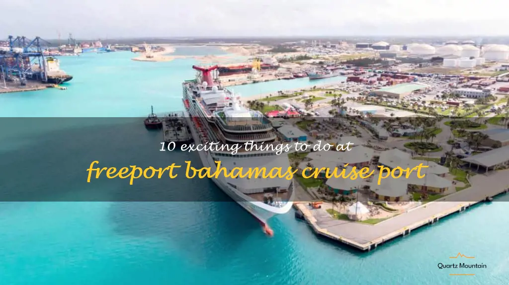 things to do in freeport bahamas cruise port