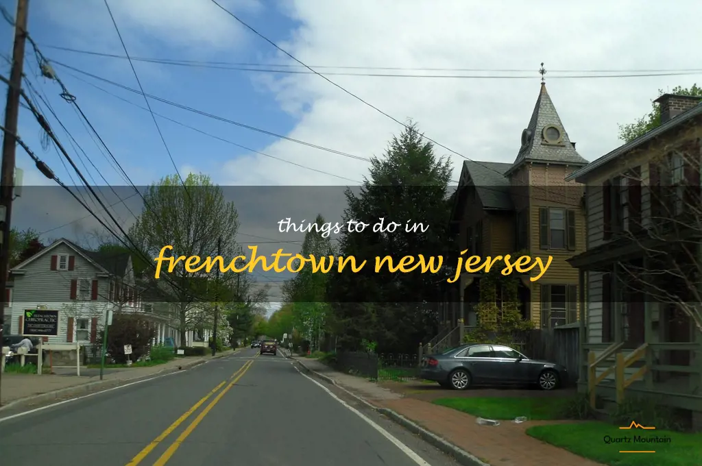 things to do in frenchtown new jersey