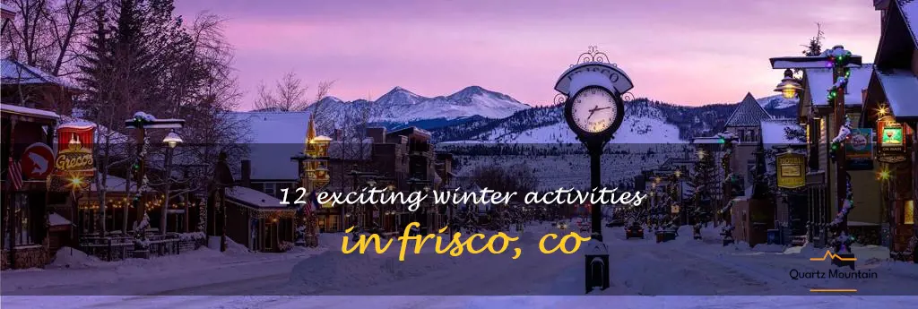 things to do in frisco co winter