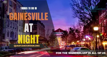 13 Fun and Exciting Things to Do in Gainesville at Night