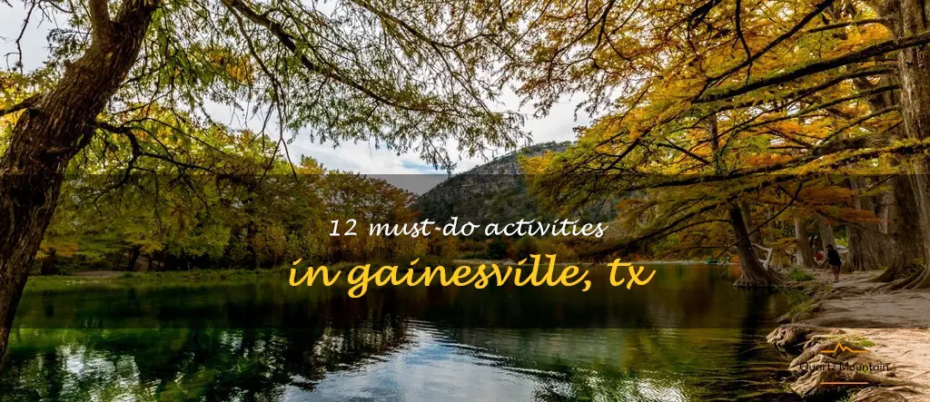 things to do in gainesville tx