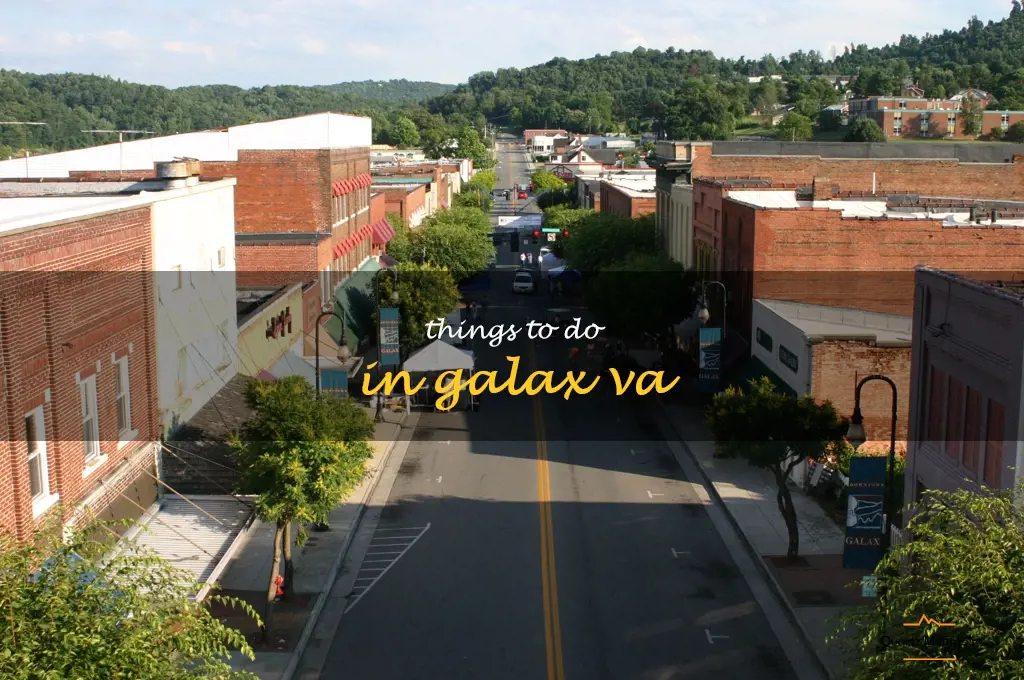 things to do in galax va