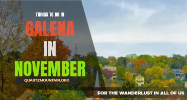 11 Fun Activities in Galena for November Visitors