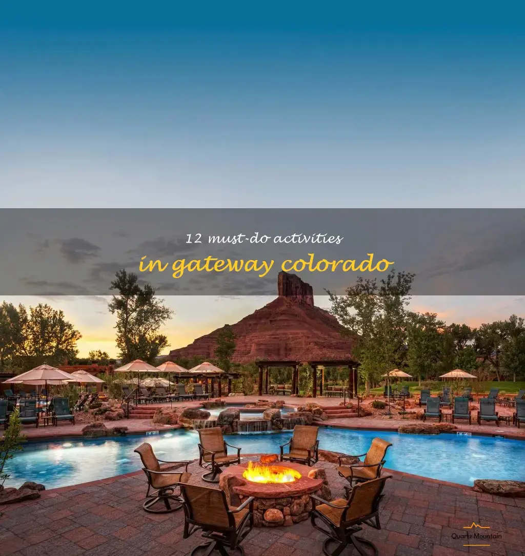 things to do in gateway colorado