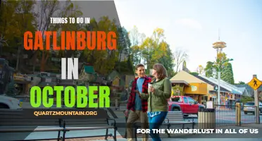 October Activities: Exploring Gatlinburg's Best Attractions and Events