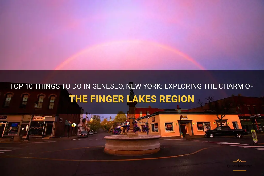 things to do in geneseo new york