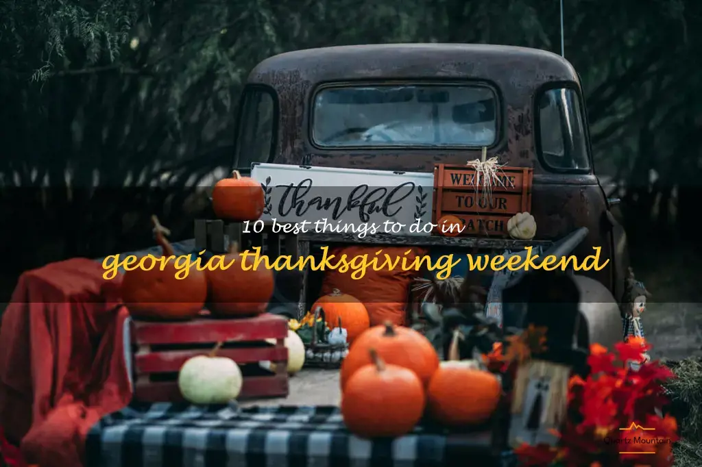 things to do in georgia thanksgiving weekend