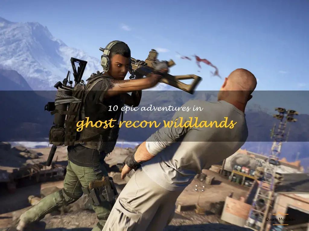 things to do in ghost recon wildlands