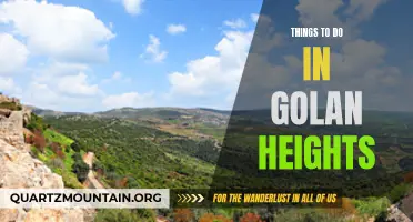 Exploring the Natural Wonders: Top Things to Do in Golan Heights