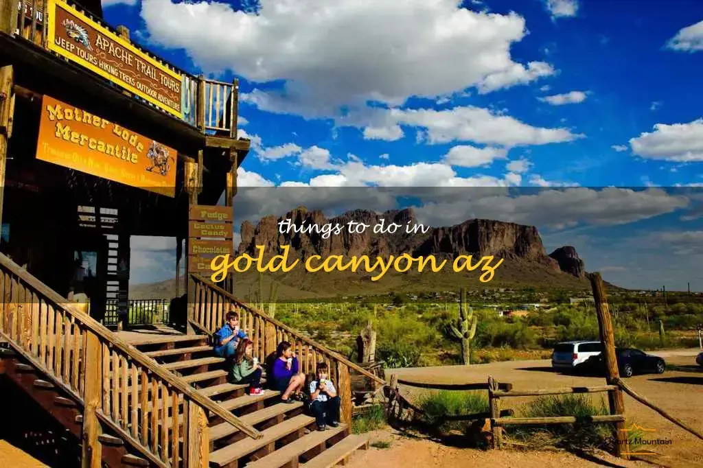 things to do in gold canyon az
