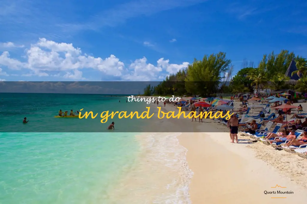 things to do in grand bahamas