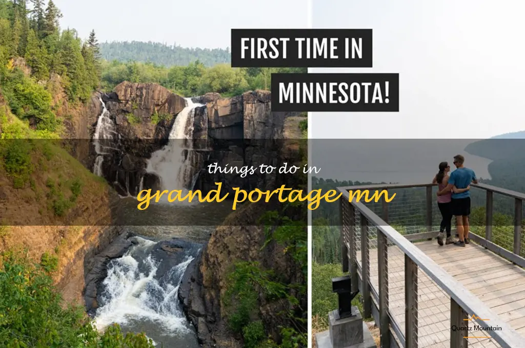 things to do in grand portage mn