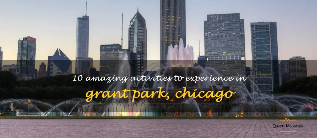 things to do in grant park chicago