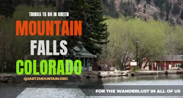 Exploring the Natural Beauty: Top Things to Do in Green Mountain Falls, Colorado