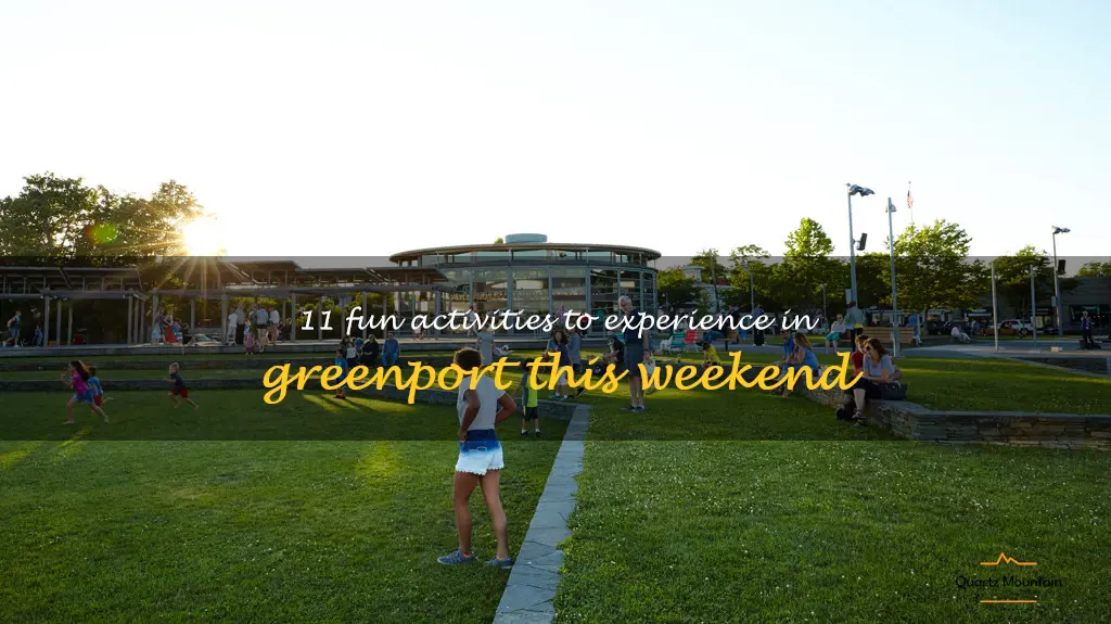 things to do in greenport this weekend