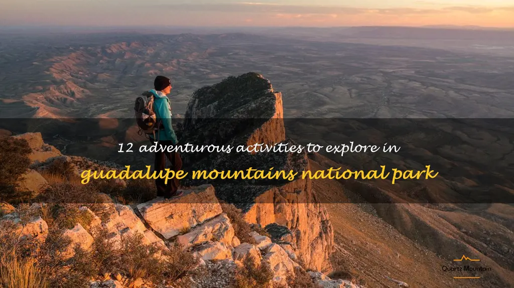 things to do in guadalupe mountains national park