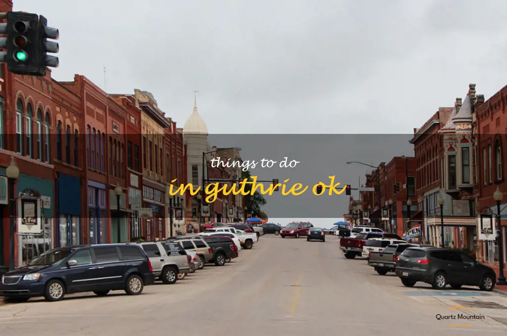 things to do in guthrie ok