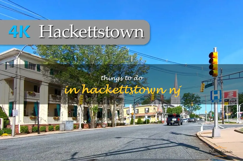 things to do in hackettstown nj