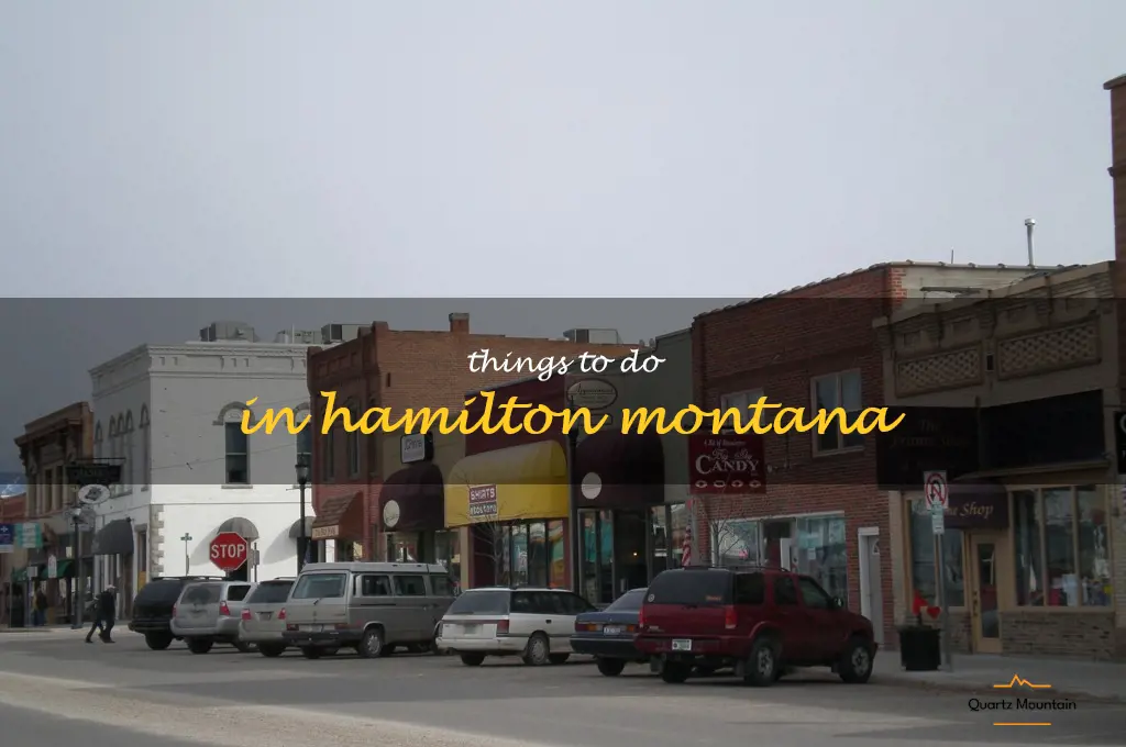 things to do in hamilton montana