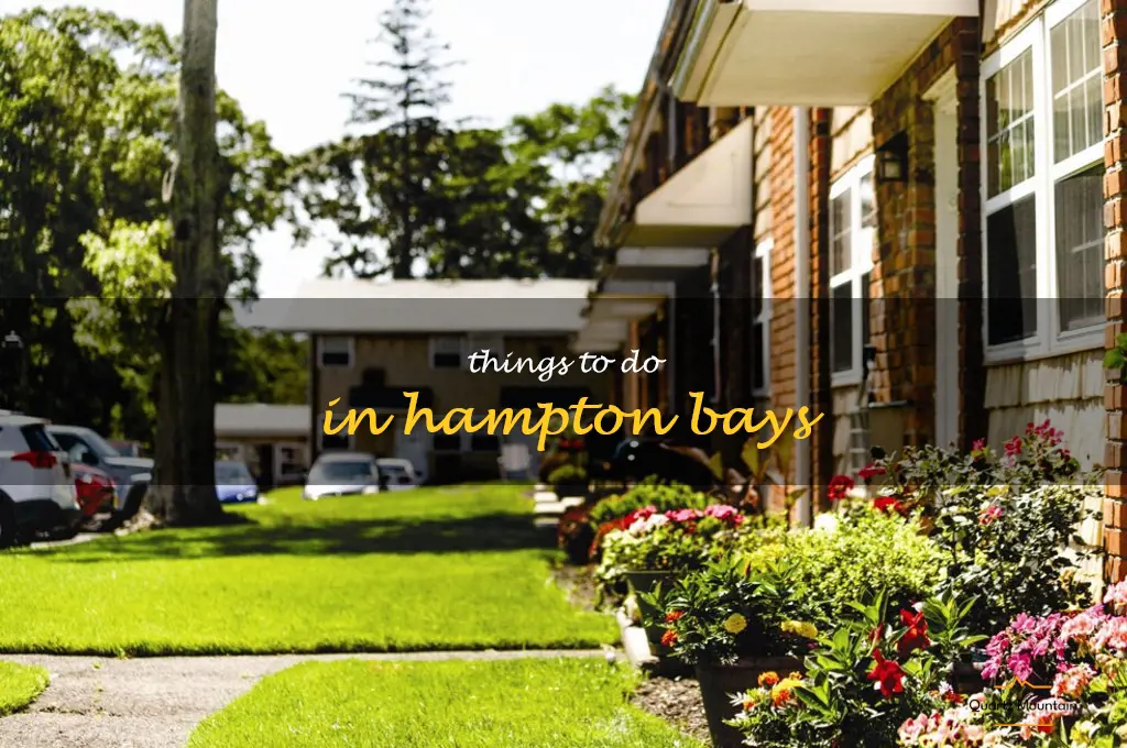 things to do in hampton bays