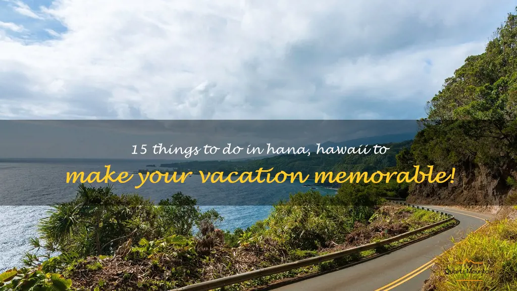 things to do in hana hawaii