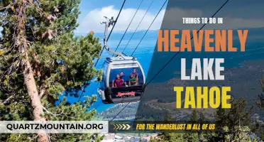 12 Must-Try Activities in Heavenly Lake Tahoe